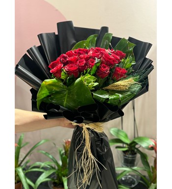 tasarım gül buketi